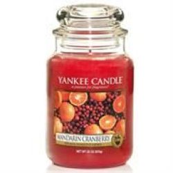 Yankee Candle Mandarin Cranberry Large Retail Box No Warranty
