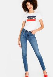 Levis 711 Skinny Astro Jeans Blue