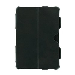 Technocel Bbplayblthr Blackberry Playbook Leather Folio Flip Case Black