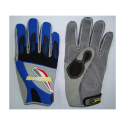 Tork Craft Mechanics Glove X Large Synthetic Leather Palm Air Mesh Back Blue