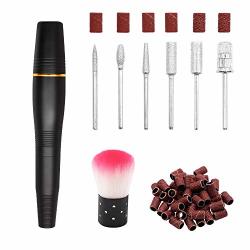 Eleven Ever Electric Nail Drill Professional Portable Nail File Drill Grinder Manicure Pedicure Tools For Polishing Sanding Removing Gel And Acrylic Nails
