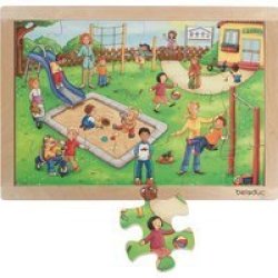 Beleduc Frame Puzzle - Kindergarten 24 Pieces