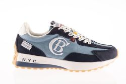 Cotton Belt-men's N.y.c Drifter Sneakers - Blue Multi