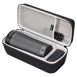 Ltgem Eva Hard Case For Harman Kardon Invoke Voice-activated Speaker - Travel Protective Carrying Storage Bag