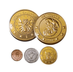 Harry Potter - Gringotts Bank Metal Coin Replicas 3 Coins