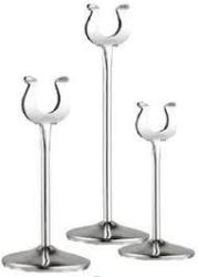 BCE Table Number Stand S steel - 100MM TNS0100