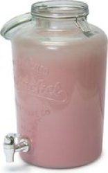 Fine Living - Vivant Beverage Dispenser - Pink Frosting