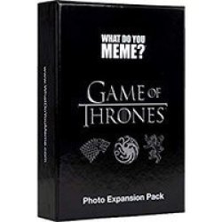 What Do You Meme? Game Of Thrones Photo Expansion Pack Card Game