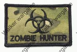 B3150 Biohazard Zombie Hunter Patch With Velcro - Multicam Colour