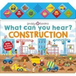 What Can You Hear Construction Board Book