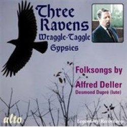 Three Ravens wraggle-taggle Gypsies Folksongs By Alfred Deller Cd