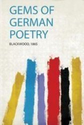 Gems Of German Poetry Paperback