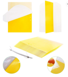 Sticky Insect Trap Double Sided Yellow Waterproof 250MM X 300MM