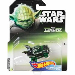 Hot Wheels Star Wars Lightsaber Series Yoda Vehicle