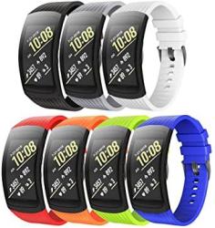 Ancool Compatible With Gear FIT2 Pro Watch Bands gear FIT2 Bands Replacement Silicone Smartwatch Bands For Gear FIT2 Pro