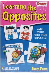 Learning The Opposites Match 21 Sets Of 2PC Self-correcting Puzzles