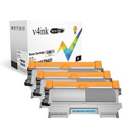 V4INK 3-PACK New Compatible Brother TN420 TN450 Toner Cartridge For Brother HL-2240 HL-2240D HL-2270DW HL-2280DW MFC-7360N MFC-7860DW Brother INTELLIFAX-2840 2940 DCP-7060D DCP-7065DN Printer