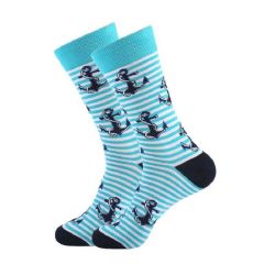 Men's Socks - Anchor Turquesa