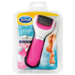 Scholl Velvet Smooth Pink Diamond Electronic Foot File