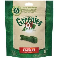 Greenies Treat Pack - Regular 6pcs