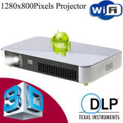 Xgimi Z3 Wifi Android 4.4 Led Dlp 1280x800 Av Rj45 Usb Spdif Hdmi Vga Sd Card Ultra-thin Projector