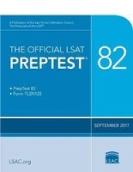 The Official Lsat Preptest 82 - Sept. 2017 Lsat Paperback