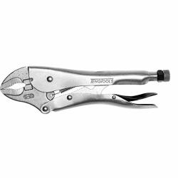 Teng Tools 12 Inch Plated Round & Flat Power Grip Locking Pliers - 401-12