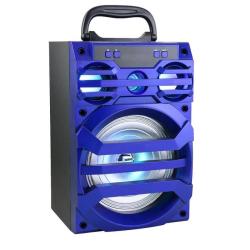 Portable Speaker + Radio Blue