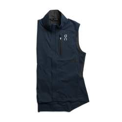 On Running Ladies Weather Vest Navy Shadow - Large