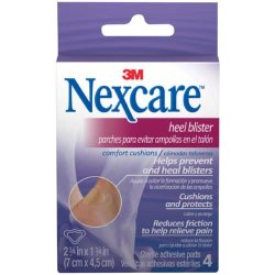 Nexcare 3M Heel Blister Plasters 7CM X 4.5CM 5 Strips