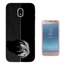 003110 Cat Claw On Prowl Samsung Galaxy J4 2018 Case Gel Silicone All Edges Protection Cover
