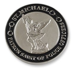 Forge Silver St Michael Patron Saint Of Police Officers Coin With Prayer Value Pack 10 Coins