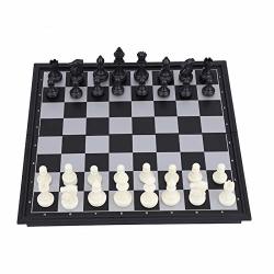 Chess SET-3 In 1 Chess Set Folding Magnetic Chess Checkers Backgammon 38810