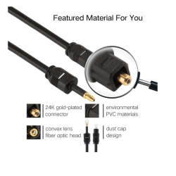 1.5M MINI Digital Sound Toslink Cable SE-CL02