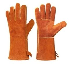 Tool Diy Multifunctional Thick Heat Resistant Leather Welding Gloves