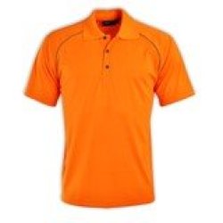 High Visibility Golfer - Avail In: Fluorescent Yellow Fluoresce