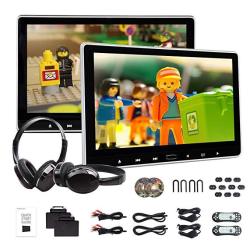 2019 11.6 Inch 1080P HD Digital Multimedia Monitor Super-thin Car Headrest DVD Player Eonon Headrest Monitors With HDMI Port And Remote Control USB And SD-C0318