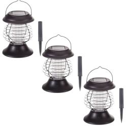 Solar Powered Insect Killer Lamp Bundle - Set Of 3
