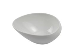 Irregular Porcelain Teardrop Bowl 18CM