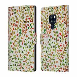 Official Cat Coquillette Ivy Fall Patterns Leather Book Wallet Case Cover For Huawei Mate 20