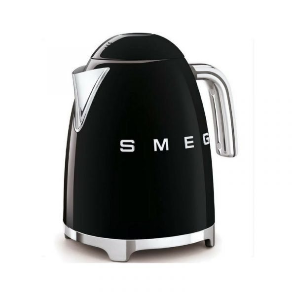 Deals on Smeg KLF03BLSA 1.7l Stainless Steel Kettle with 3D Logo