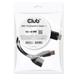 Club 3D HDMI 1.4 To Displayport Adapter