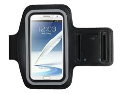 Dg Sports Galaxy S5 Running & Exercise Armband With Key Holder Also Fits Galaxy 6S Black
