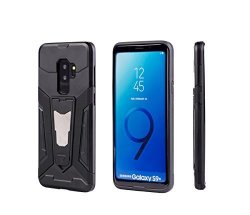 Samsung Galaxy S9 Plus Case Extree Magnetic Car Mount Shockproof Kickstand Bumper Case For Samsung Galaxy S9 Plus Black