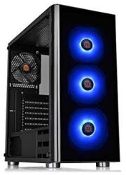 Thermaltake V200 Tempered Glass Rgb Edition 12V Mb Sync Capable Atx Mid-tower Chassis With 3 120MM 12V Rgb Fan + 1 Black 120MM Rear