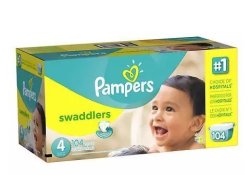 Pampers Swaddlers Size 4 104.0E