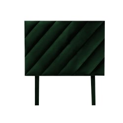 Fenuku Diagonal Panel Headboard Queen-emerald Green