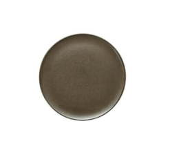 Raw Metallic Brown Org Lunch Plate 24X21
