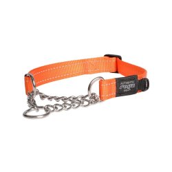 Rogz Utility Control Collar Chain - Large Orange
