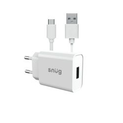 Snug Lite 1 Portable 2.1A Wall Charger Type C - White